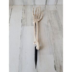 Skeleton arm day Halloween lawn prop decor scary